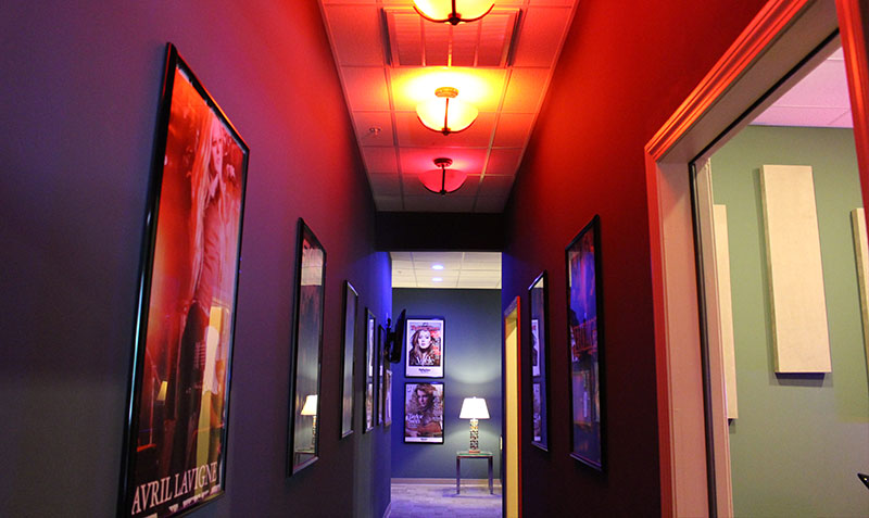 Hallway at Modern Day Music